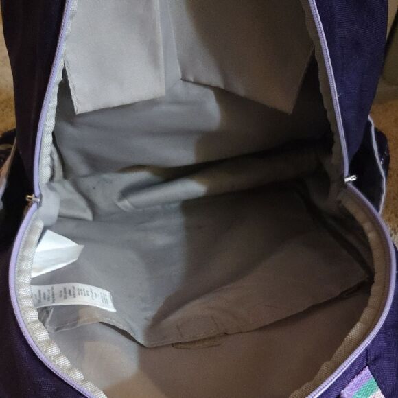 Pottery Barn Navy Space-Themed Kids Backpack - Picture 3 of 6